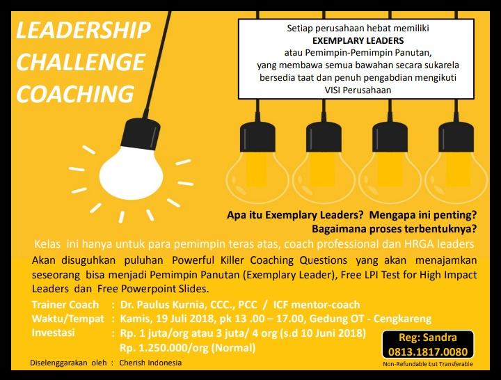 LEADERSHIP CHALLENGE COACHING