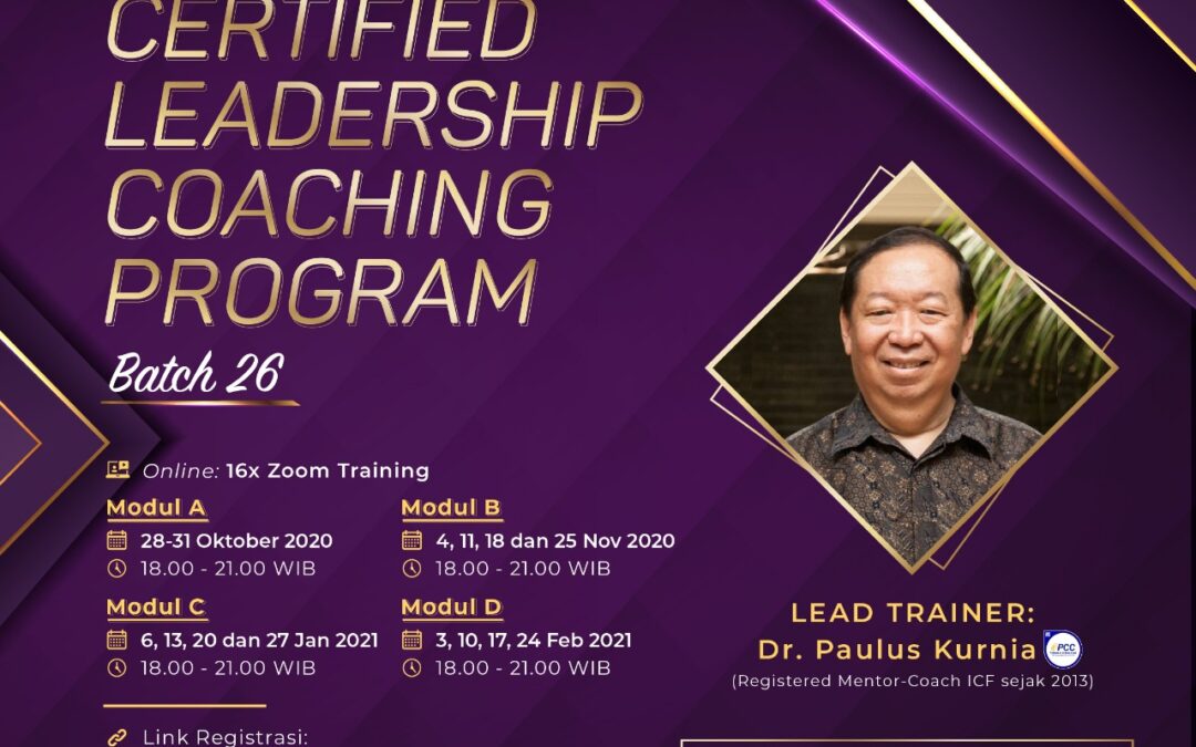 Certified Leadership Coaching Program