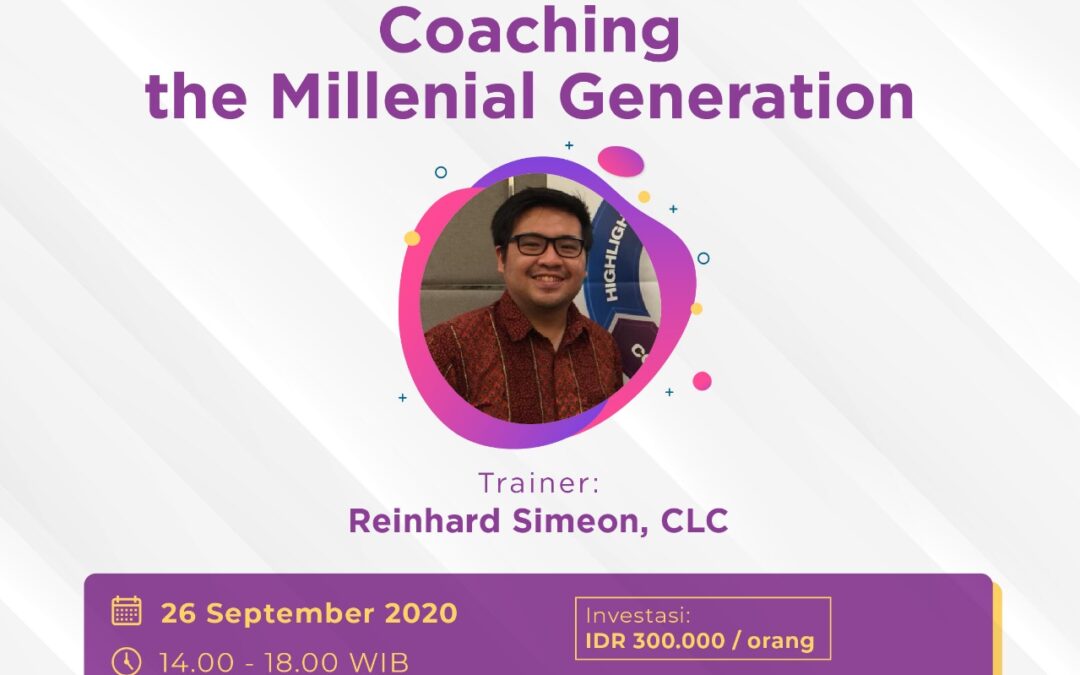 Coaching the Millennial Generation
