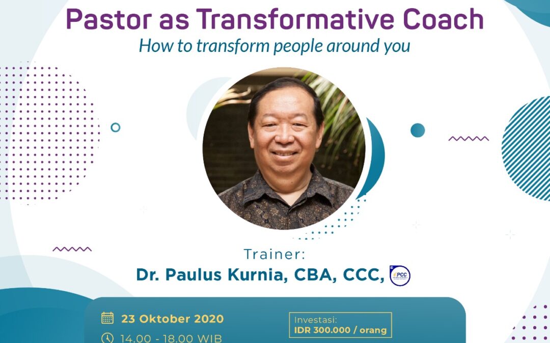 Pastor as Transformative Coach