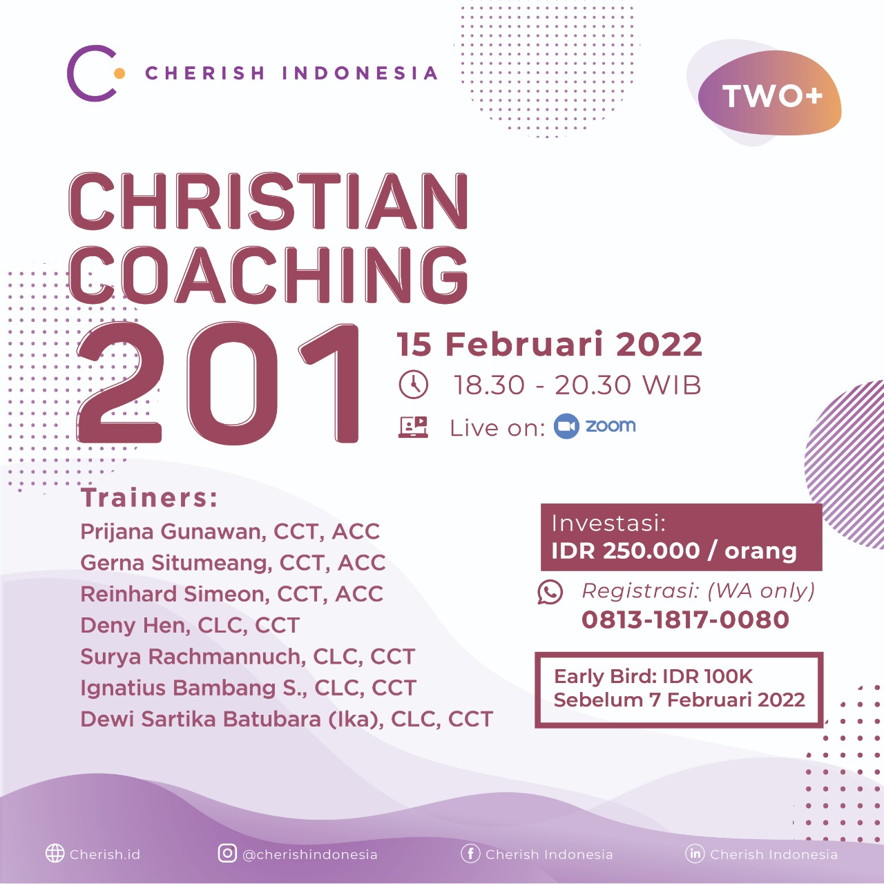 Christian Coaching 201