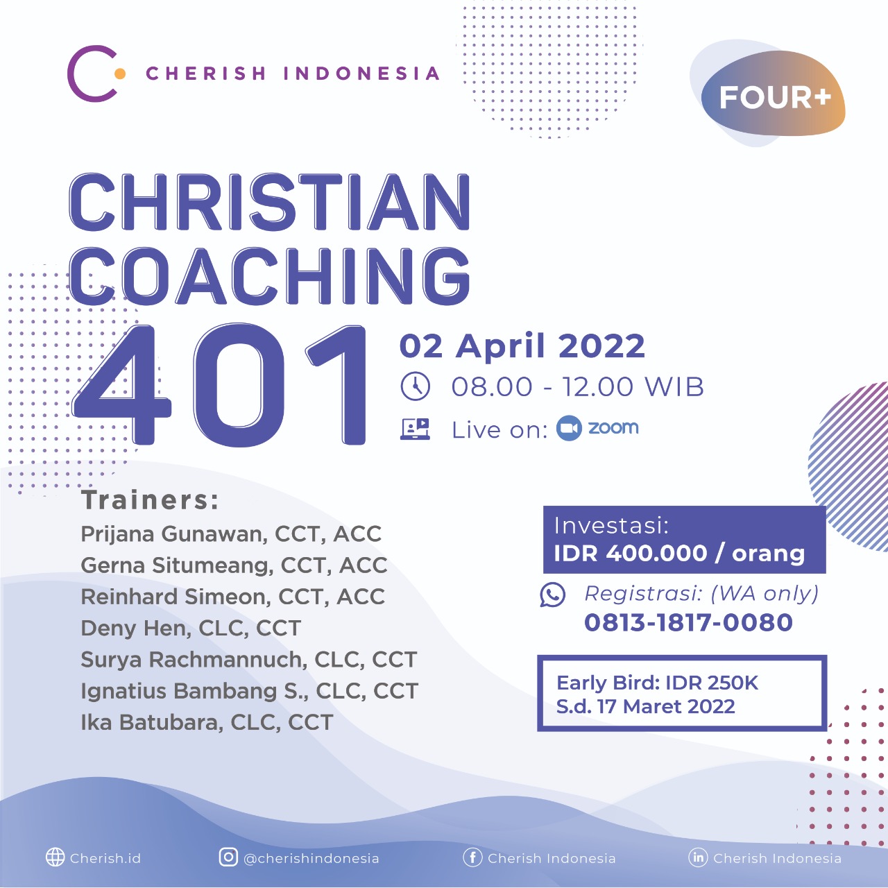 Christian Coaching 401