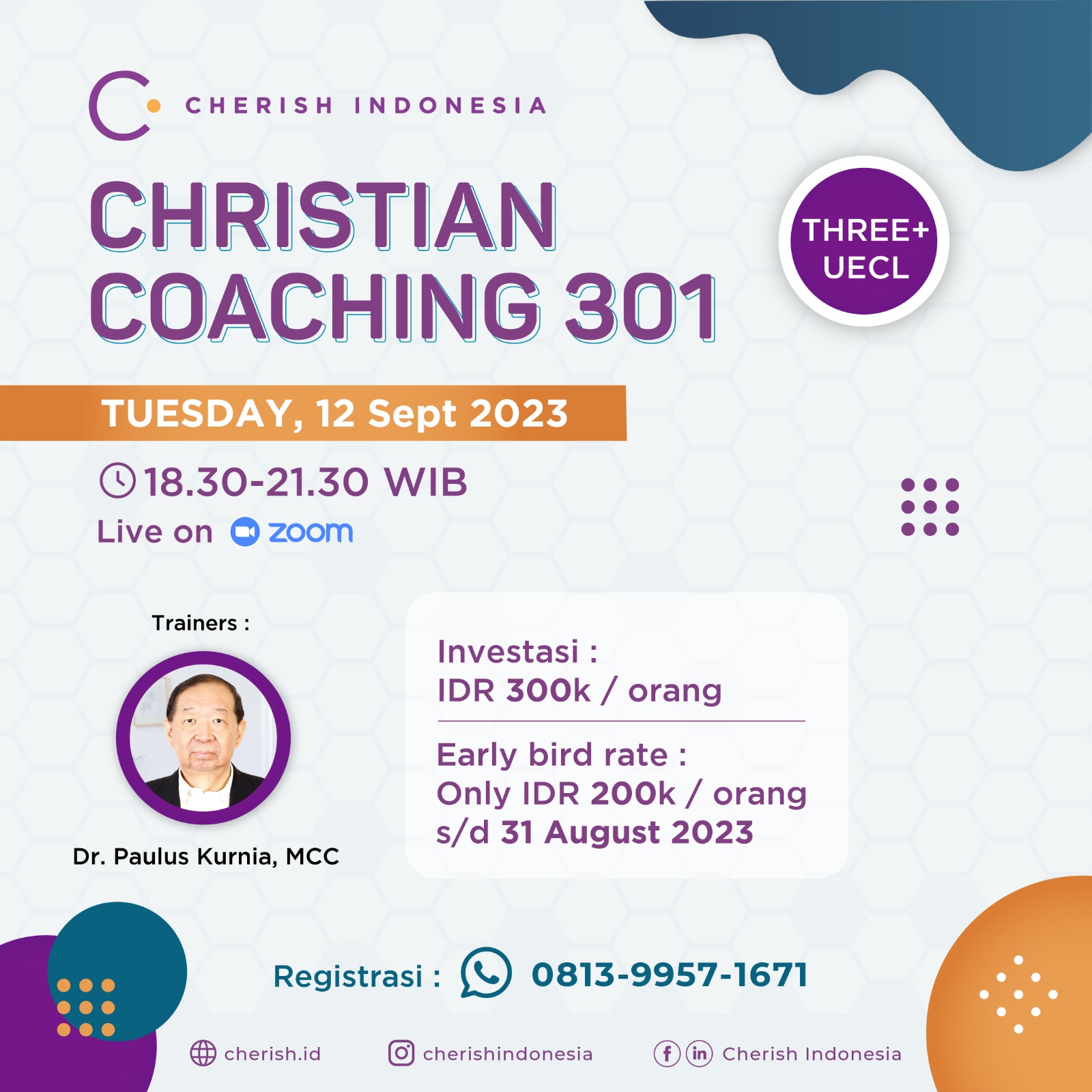 Christian Coaching 301 Sep 2022