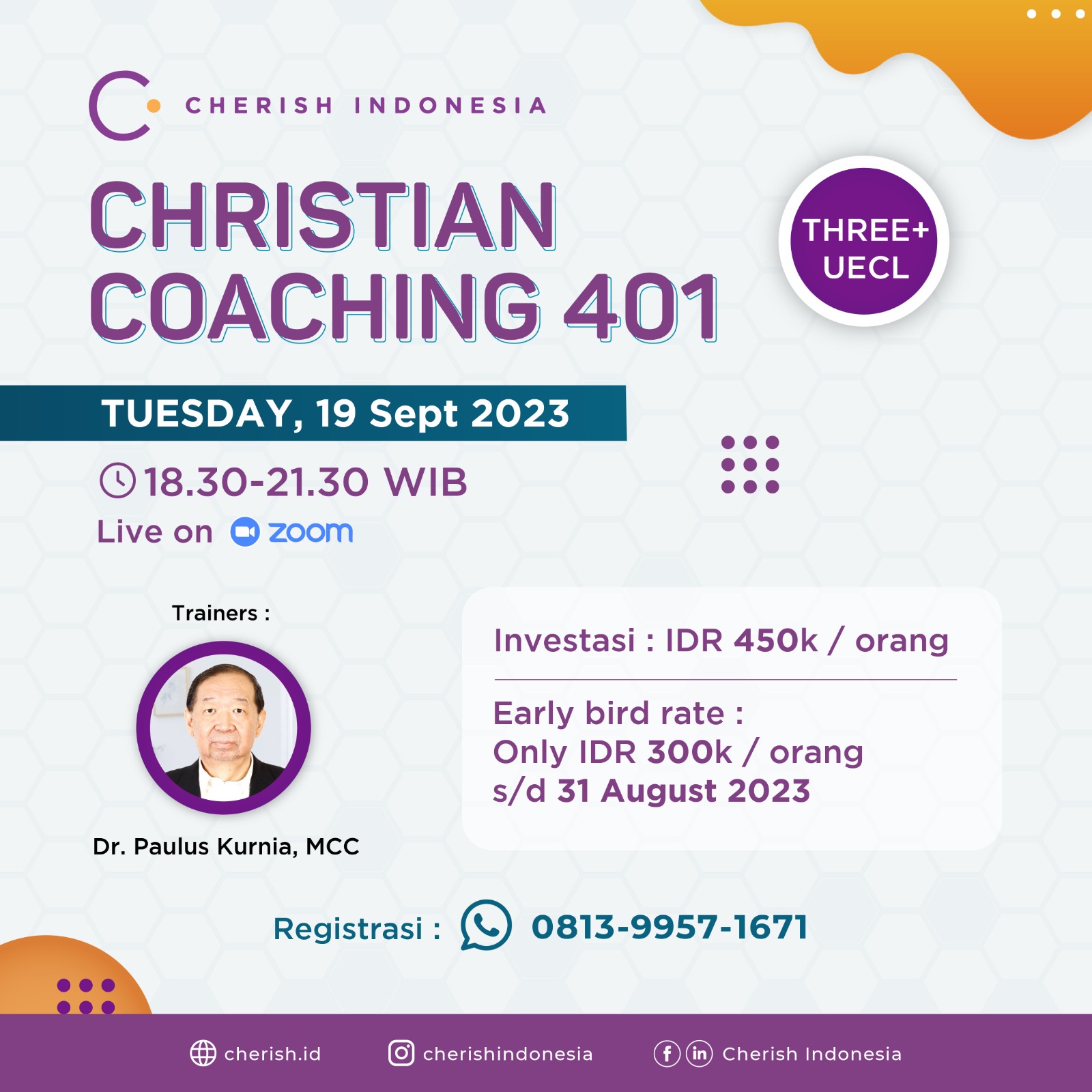 Christian Coaching 401 Sep 2022